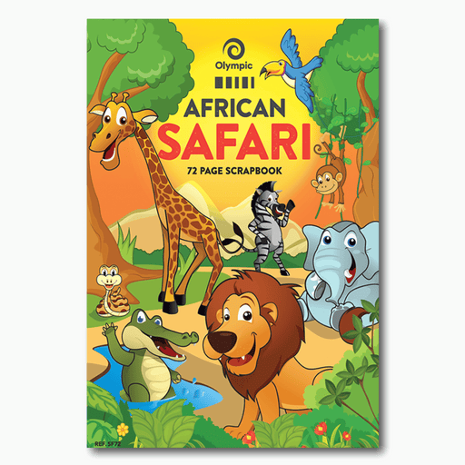 Olympic Scrapbook African Safari 80gsm 335x240mm 72 pages