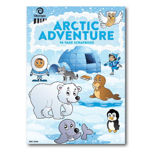Olympic Scrapbook Arctic Adventure 80gsm 335x240mm 96 Pages