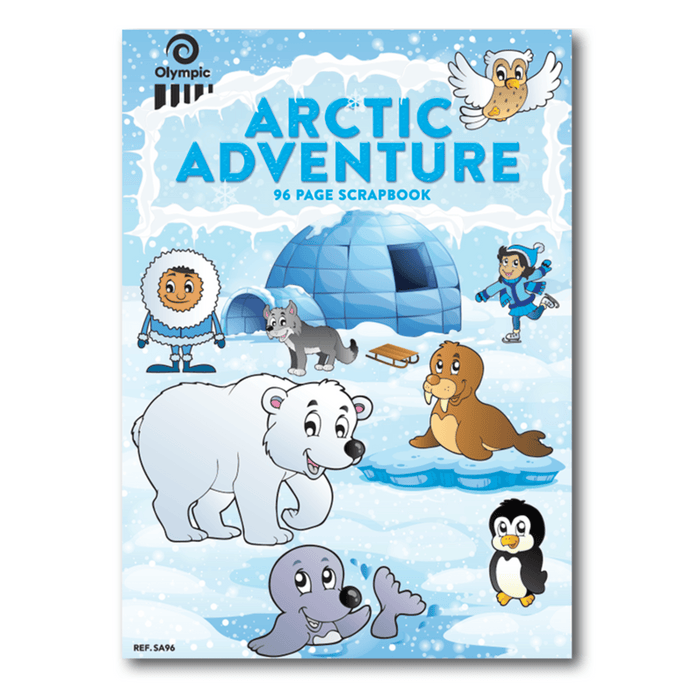Olympic Scrapbook Arctic Adventure 80gsm 335x240mm 96 Pages