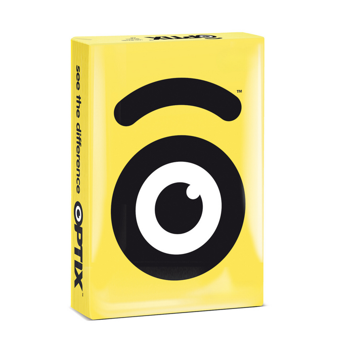 Optix Paper A4 80gsm Pack 500 Suni Yellow