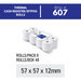Victory Paper Thermal Rolls 57 x 57 x 12mm 1 Ply Pack 8