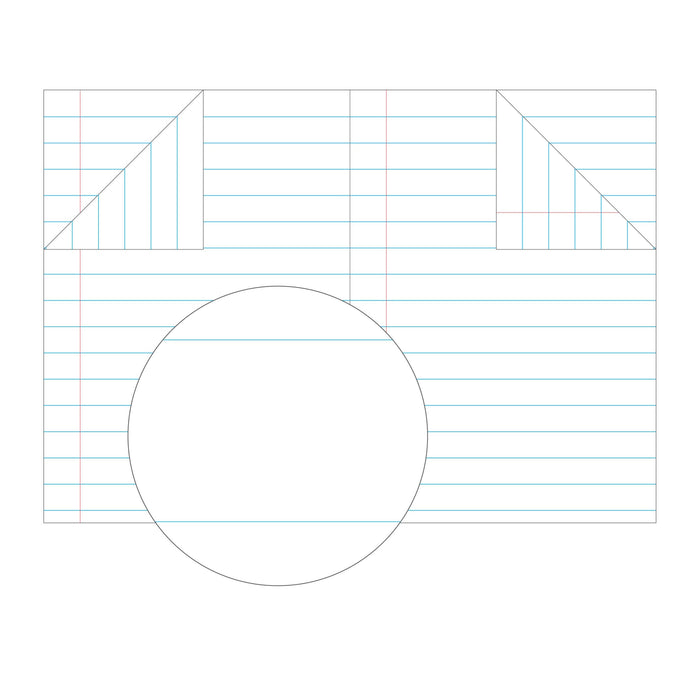 Olympic Exercise Book 18mm Ruled with Red Margin A4 48 pages