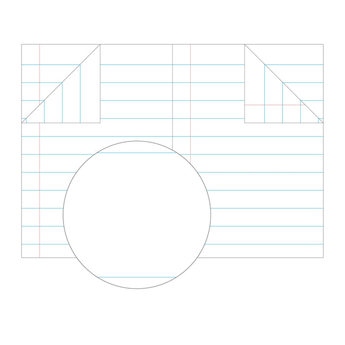 Olympic Exercise Book 25mm Ruled with Red Margin A4 48 pages
