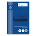 Olympic NSW Primary Student Notebook 4mm Double Ruled 250x175mm 32 pages Navy Blue