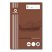 Olympic NSW Primary Student Notebook 6mm Double Ruled 250x175mm 32 pages Dark Brown