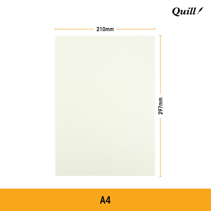 Quill Parchment Board 176gsm A4 Pack 50 White