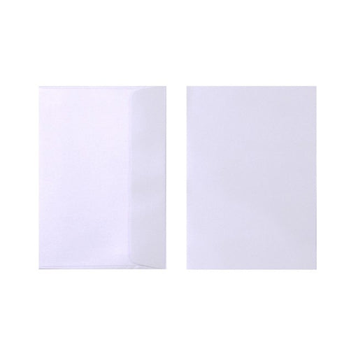 Quill Metallique Envelope 120gsm C6 Pack 10 Moonstone