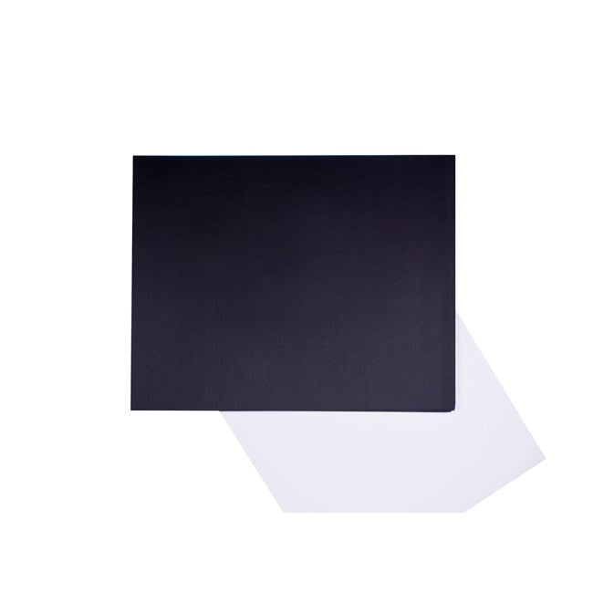 Quill Board 600gsm 510mm x 635mm Pack 50 White & Black