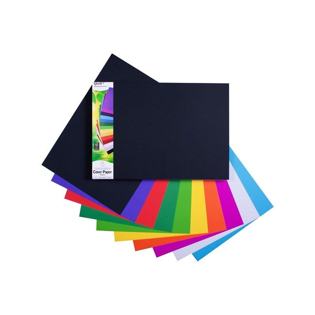 Quill Cover Paper 125gsm A3 Pack 250 Assorted