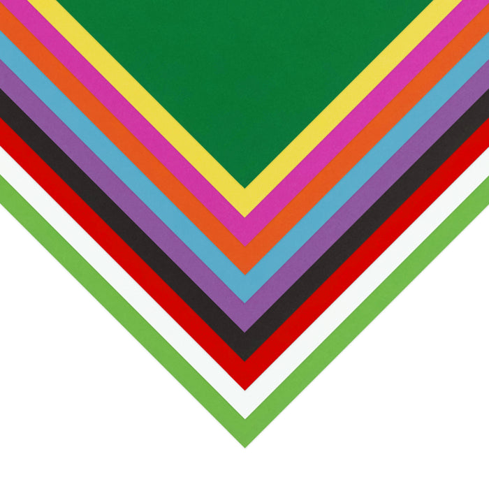 Quill Cover Paper 125gsm A4 Pack 100 Assorted