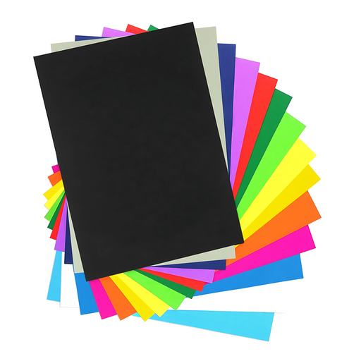 Quill Cover Paper 125gsm A4 Pack 500 Assorted