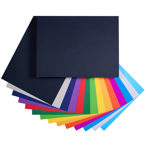 Quill Cover Paper 125gsm 380 x 510mm Pack 500 Assorted