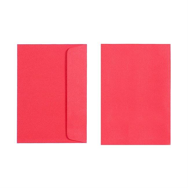 Quill Envelope 80gsm C6 Pack 25 Red