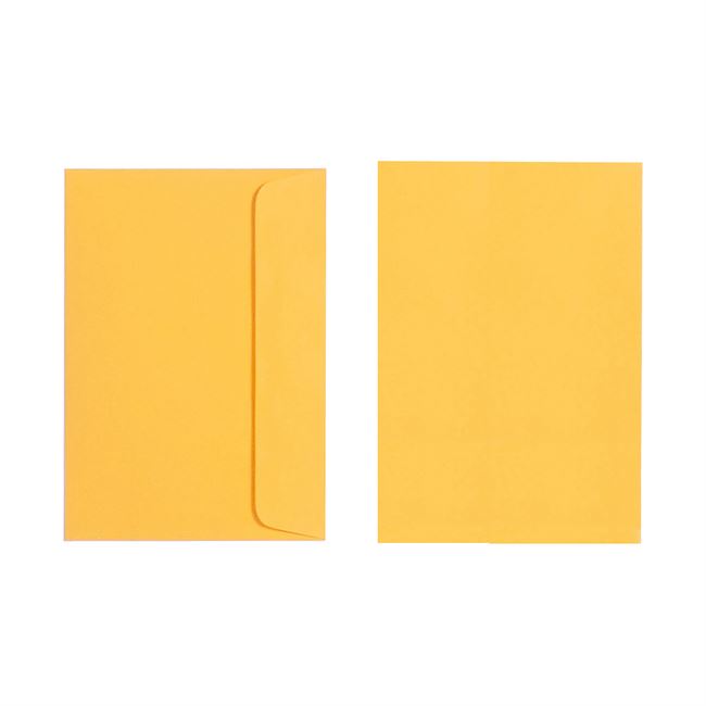 Quill Envelope 80gsm C6 Pack 25 Sunshine