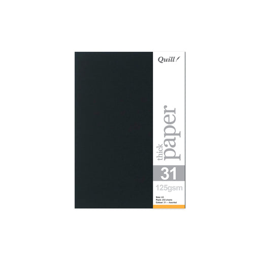 Quill Paper 125gsm A5 Pack 250 Assorted
