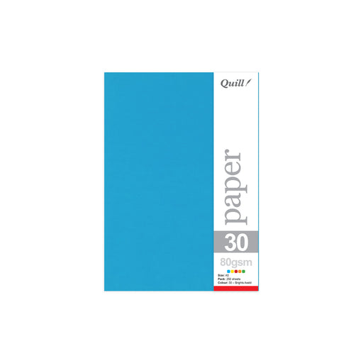 Quill Coloured Paper 80gsm A5 Pack 250 Bright Assorted