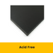 Quill Foam Board 5mm A3 Black