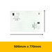 Quill Self Adhesive Foam Board 5mm 500mm x 770mm White