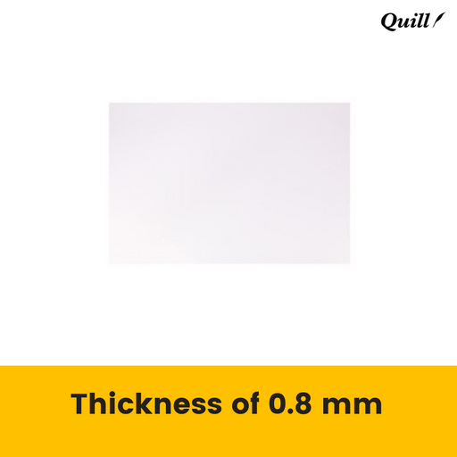 Quill Sheet PP 0.8mm A2 Clear