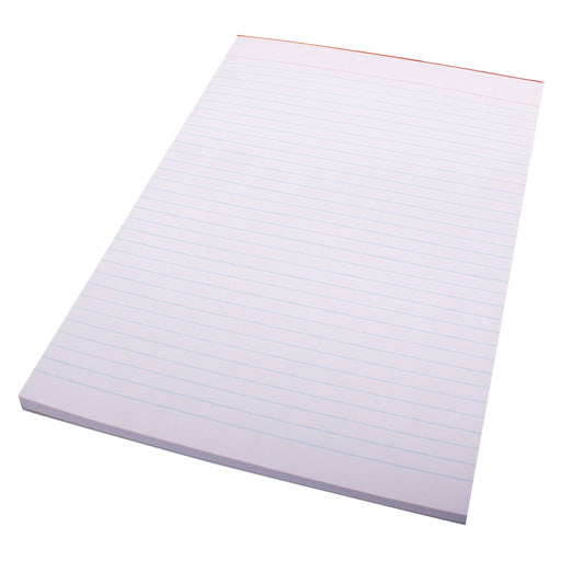 Quill Bank Pad Ruled 60gsm A4 100 Leaf White