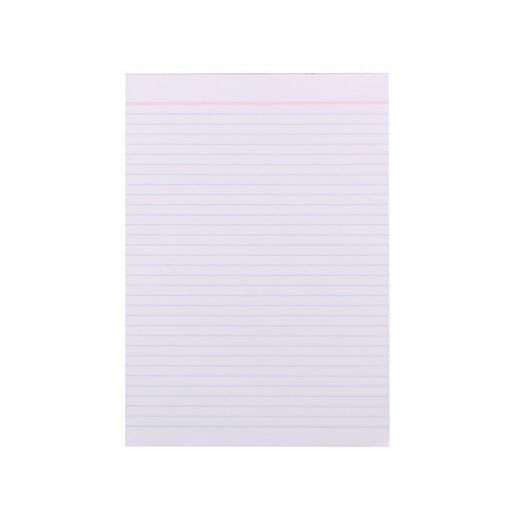 Quill Super Bank Ruled Pad 60gsm A4 80 Leaf White