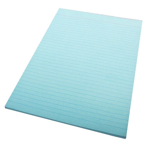 Quill Bond Pad Ruled 70gsm A4 70 Leaf Blue