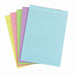 Quill Bond Pad Ruled 70gsm A4 70 Leaf Pack 5 Assorted