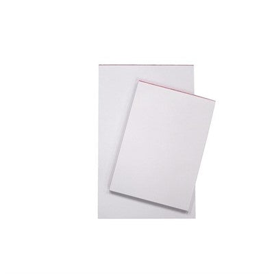 Quill Plain Pad 60gsm 200 x 125mm 90 Leaf White