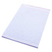Quill Bank Pad Ruled 60gsm A5 90 Leaf White