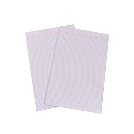 Quill Bank Pad Ruled 60gsm Foolscap 90 Leaf White