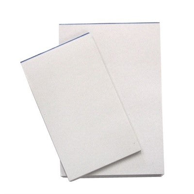 Quill Newsprint Pad Plain 49gsm 5in x 3in (125 x 75mm) 90 Leaf White