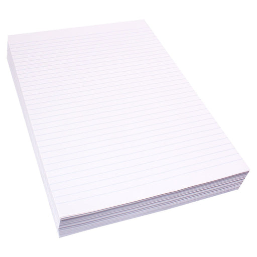 Quill Paper Writing Ruled 8mm 60gsm A4 Pack 500 White