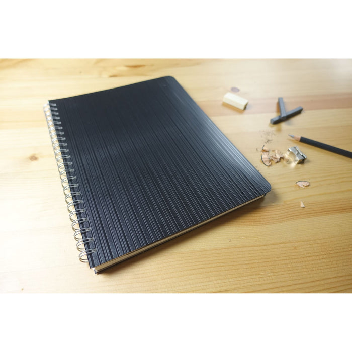 Quill Premium PP Visual Art Diary 125gsm A4 120 Pages Black