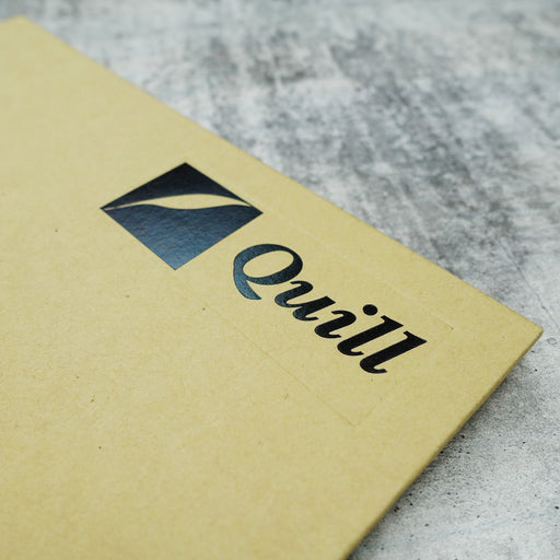 Quill Natural Hardcover Notebook Ruled 70gsm A4 160 pages Beige