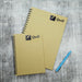 Quill Natural Hardcover Notebook Ruled 70gsm A4 160 pages Beige