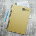 Quill Natural Hardcover Notebook Ruled 70gsm A4 160 pages Beige