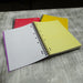 Quill Shades 5 Subject Book 70gsm PP A4 250 Pages Assorted