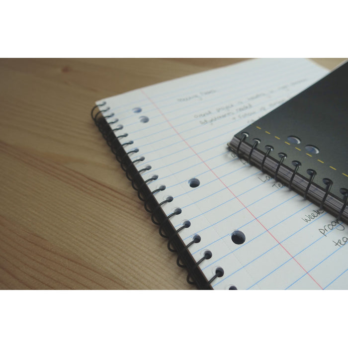 Quill Q Series Lecture Book 70gsm PP A4 140 Pages Black
