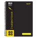Quill Q Series 3 Subject Book 70gsm PP A4 300 Pages Black