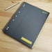 Quill Q Series 3 Subject Book 70gsm PP A4 300 Pages Black