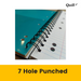 Quill Q Series 3 Subject Book 70gsm PP A4 300 Pages Black