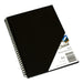 Quill Presentation Visual Art Diary 110gsm A5 90 Pages Black Paper