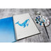 Quill Visual Art Diary PP 110gsm A4 120 Pages Marine Blue