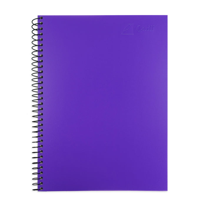 Quill Visual Art Diary PP 110gsm A4 120 Pages Dark Purple