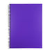 Quill Visual Art Diary PP 110gsm A4 120 Pages Dark Purple