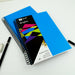 Quill Visual Art Diary PP 110gsm A5 120 Pages Marine Blue