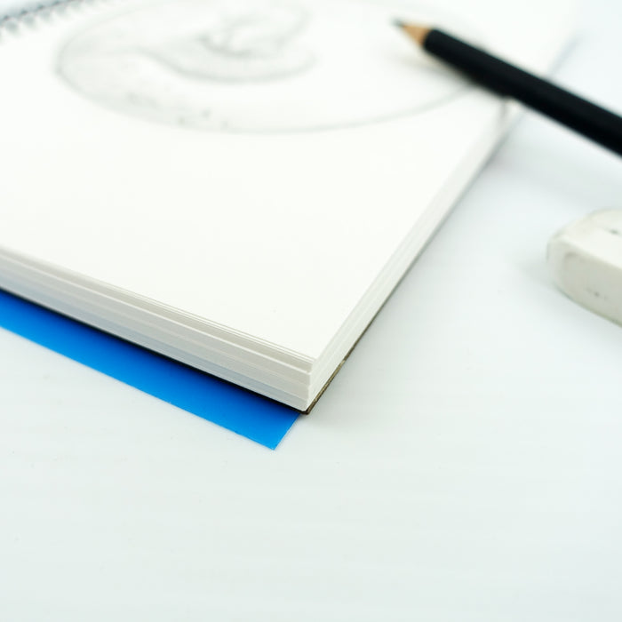 Quill Visual Art Diary PP 110gsm A5 120 Pages Marine Blue