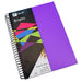 Quill Visual Art Diary PP 110gsm A5 120 Pages Dark Purple
