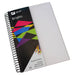 Quill Visual Art Diary PP 110gsm A5 120 Pages Frost