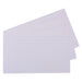 Quill Palm/Study/System Cards Ruled 210gsm 8in x 5in (203 x 127mm) Pack 100 White